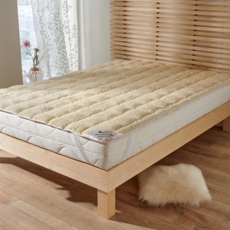Traumschlaf Nature Lammflor Unterbett Wende-Matratzenauflage|160x200 cm