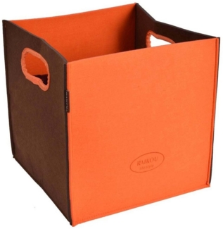 RAIKOU Aufbewahrungskorb Filzkorb Faltkorb Organizer Aufbewahrung Spielzeug Regal faltbarer, Größen: 30 * 30 * 30 cm, 50 * 34,5 * 35 cm