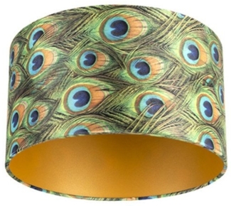 Qazqa Lampenschirm Cilinder velours