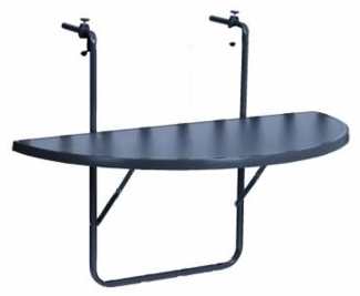 Balkonhängetisch Butler 100x50 cm anthrazit