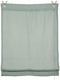 GARDINIA Raffrollo GRS Zen Silence, mit Hakenaufhängung, ohne Bohren, Stoff aus 50 % recyceltes Polyester