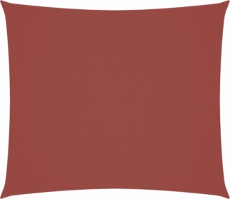 vidaXL Sonnensegel Oxford-Gewebe Rechteckig 2x2,5 m Terrakotta-Rot 135364