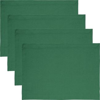 REDBEST Platzset Tischset "Tulsa" 4er-Pack, Baumwolle Uni