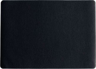 ASA Selection 7805420 Lederoptik Tischset, 46 x 33 cm, Polychlorid, schwarz