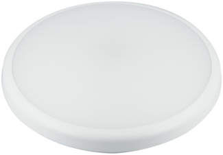 2 Stück LED Line LED Panel Beleuchtung Einbauleuchte Spot, mit Bewegungsmelder, 16W, 265mm Durchmesser 1360lm, 4000K Neutralweiß Deckenleuchte Rund IP65