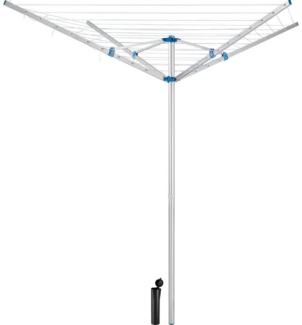 tectake Wäschespinne, aus Aluminium