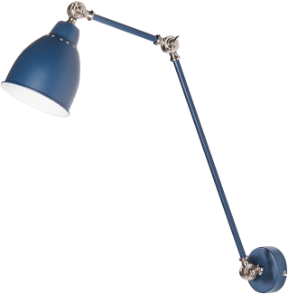 Wandlampe MISSISSIPPI verstellbar Metall Dunkelblau