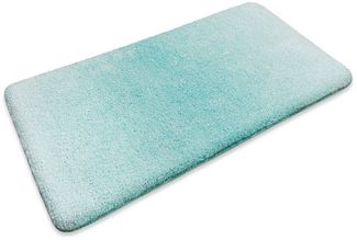 OTTO home Badematte Utta, Höhe 25 mm, rutschhemmend beschichtet, schnell trocknend, Polyester, rechteckig, Badteppich, getuftet, mit modernem Farbverlauf, flauschig, hochflor