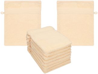Betz Waschhandschuh 10-tlg. PREMIUM Größe 16 cmx21 cm, Baumwolle (Set, 10-St), 100% baumwolle