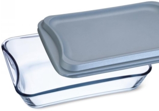 SIMAX Brat- & Backschale 3,5 l eckig mit Kunststoff-Deckel