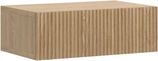 Selsey 'Nolie' Nachtkonsole mit Schublade, Eichenholzoptik, ca. 17 x 50 x 32 cm