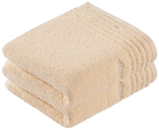 Vossen Handtücher 2er Pack Handtuch 50x100 cm Vienna Style Superso, Frottier (Spar-Set, 2-St), Vegan