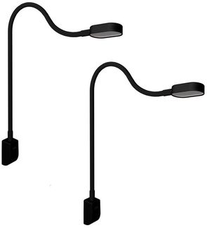 kalb Bettleuchte Ilios LED-Bettleuchte USB-C Wand- & Winkelmontage Flex Arm Dimmbar, Touch-Dimm-Schalter, Warmweiß