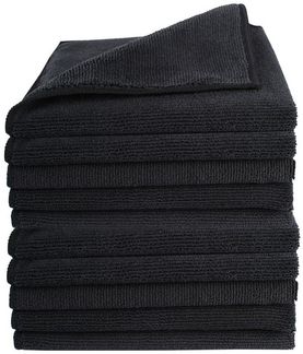 Hometex Premium Textiles Geschirrtuch Mikrofaser Putztuch, Staubtuch Reinigungstuch 40x40 cm, (10-tlg), Ideal für Autopflege, Küche und Barista