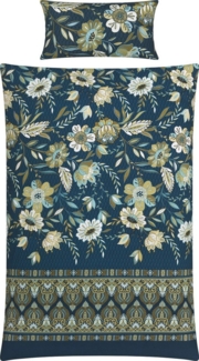 REDBEST Bettwäsche Bettwäsche, Mako-Satin, Satin Blumen