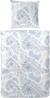 Renforce Bettwäsche Batik 135 x 220 cm blau