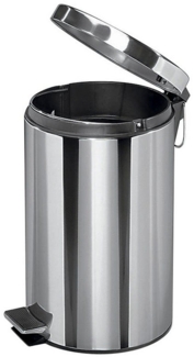 Treteimer - Edelstahl / Silber - 3 Liter