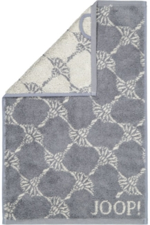 JOOP! Gästehandtuch Gästetuch "Classic Cornflower" 2er-Pack, Frottier (2-St), Walk-Frottier gemustert