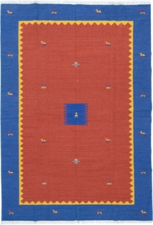 Morgenland Kelim Teppich - Trendy - 300 x 200 cm - orange