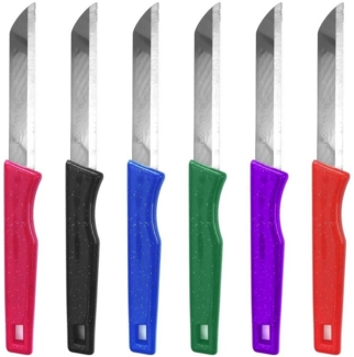 EsinHome Allzweckmesser Solingen Obstmesser Küchenmesser Gemüsemesser Sehr Scharf Rostfrei, Wellenschliff