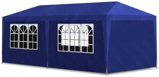 vidaXL Partyzelt 3x6 m Blau 90337