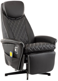 Happy Home Loungesofa Elektrischer Massagesessel Relaxsessel Lederoptik