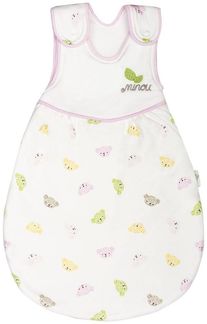 Minou Außenschlafsack light Rosa Bärchen
