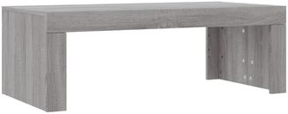 Couchtisch, Sofatisch Grau Sonoma 102x50x36 cm Holzwerkstoff