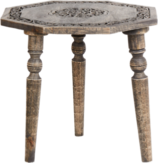 Beistelltisch WANDILO Mango Holz Braun