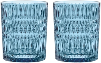 NACHTMANN 105389 ETHNO Tumbler VINTAGE BLAU 2er Set