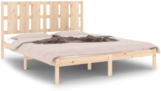 Massivholzbett Kiefer 160x200 cm [3105610]