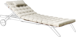 Liegenauflage CESANA PREMIUM Taupe