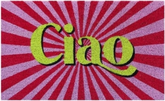 Giftcompany Fußmatte Fußmatte aus Kokosfasern Ciao (75x45cm)