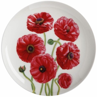 Maxwell & Williams JY0047 Teller Ranunkel FLORIADE Bone China Porzellan, in Geschenkbox