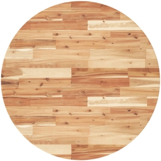 vidaXL Tischplatte Rund Ø90x2 cm Massivholz Akazie 4008699