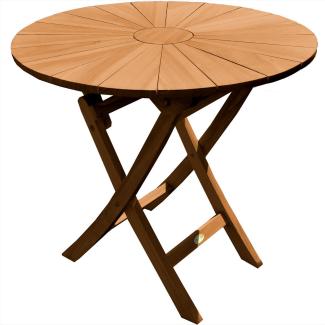 Teak Klapptisch Sassari ? 80 cm