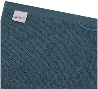 Möve Bliss 8 tlg. Frottier-Set - 2 X Handtuch (50 X 100cm), 2 X Duschtuch (67 X 140cm), 2 X Gästetuch (30 X 50cm), 2 X Waschhandschuh (15 X 20cm) - 500 - Steel blue