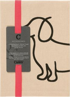 Cawö Home Geschirrtuch Cuisine WE LOVE DOGS Companion 6248, (1-tlg)