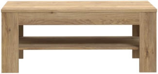 Couchtisch Komet / Killarney , Holzfarben , 110 x 46 x 60 cm