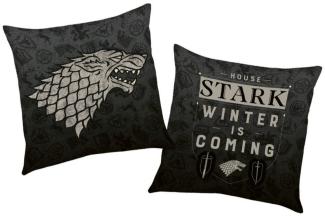 Herding Dekokissen House Stark Game of Thrones 40 x 40 cm Deko-Kissen Wende-Motiv