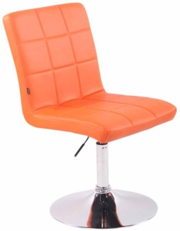 CLP Stuhl Ricky Kunstleder,orange