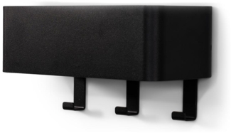 Spinder Garderobe Stahl, Skandinavisch, Modern, Schwarz