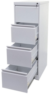 MCW Aktenschrank MCW-H16 4x Schubladen mit Vollauszug, abschließbar mit 2 Schlüsseln