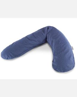 THERALINE 'Punkte Marine' Das Original Stillkissen 2019 Polyester Hohlfaser blau
