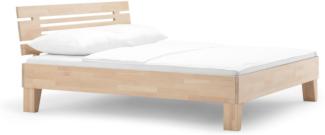 Dico Massivholz-Bettrahmen Komforthöhe 330.26 mit Kopfteil Größe: 100 x 210 cm