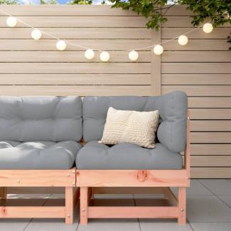 vidaXL Ecksofa mit Kissen Massivholz Douglasie 825427