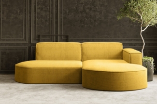 Kaiser Möbel Ecksofa Designer MODENA STUDIO L stoff Poso und Neve