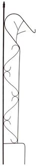 Rankhilfe Rankgitter Kletterhilfe mit Haken Pflanzengitter 27x144cm Rost Spalier