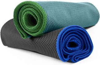 NirvanaShape Handtücher Kühl-Tuch eiskalt mit sofortiger Kühlwirkung kühlendes Handtuch, sofortiger Kühlwirkung, ultraleicht, Ideal für Sport & Freizeit