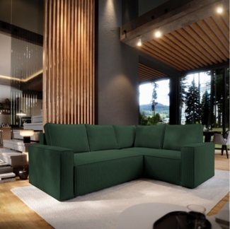 Masseno Ecksofa ESTANO mit Schlaffunktion L-Form, Sofa mit Bettkasten